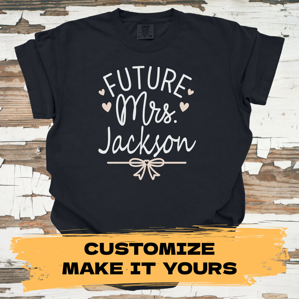 Custom Future Mrs. T-Shirt - Primary View
