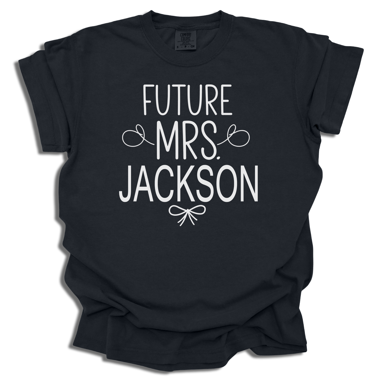 Personalized Future Mrs Shirt - Custom Last Name Bride Tee - c248a25