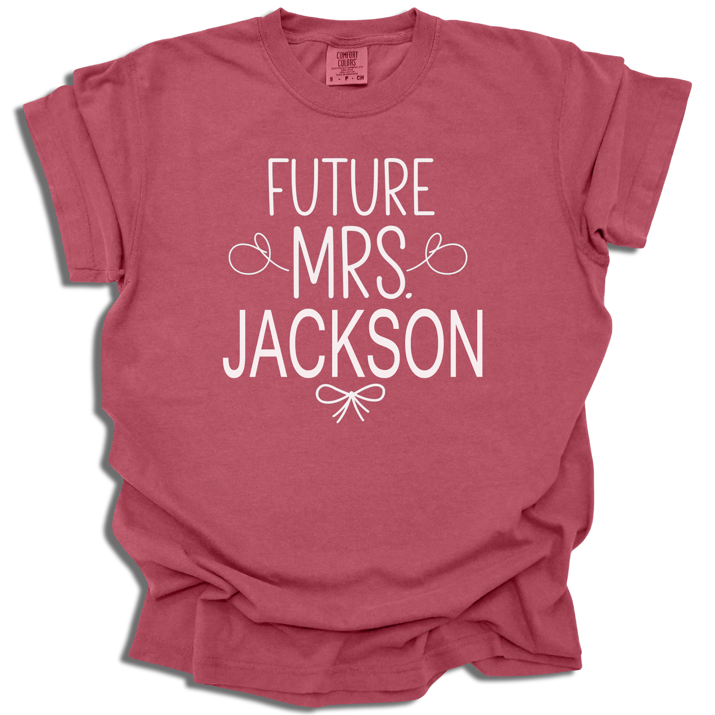 Personalized Future Mrs Shirt - Custom Last Name Bride Tee - c248a25