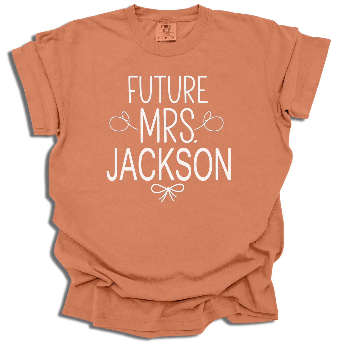 Personalized Future Mrs Shirt - Custom Last Name Bride Tee - c248a25