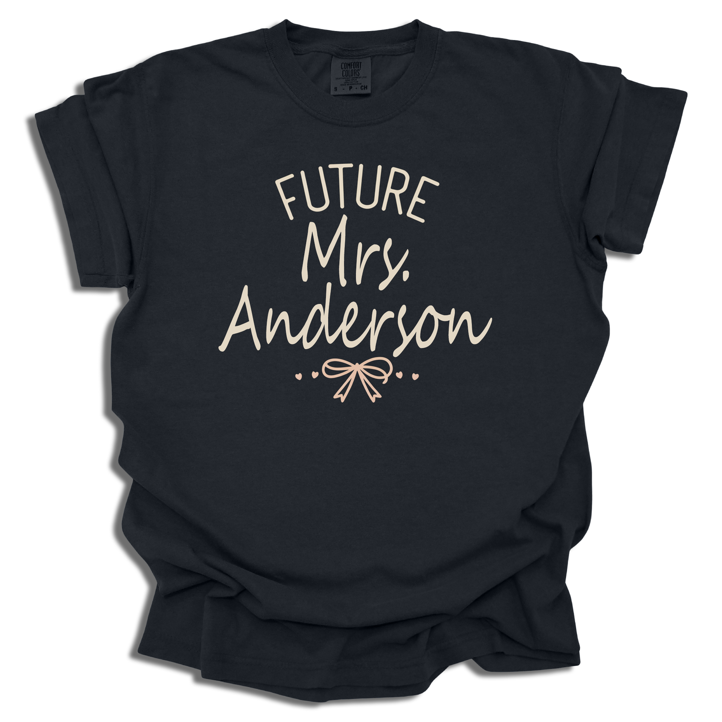 Personalized Future Mrs Shirt - Custom Last Name Bridal Tee - c249a25