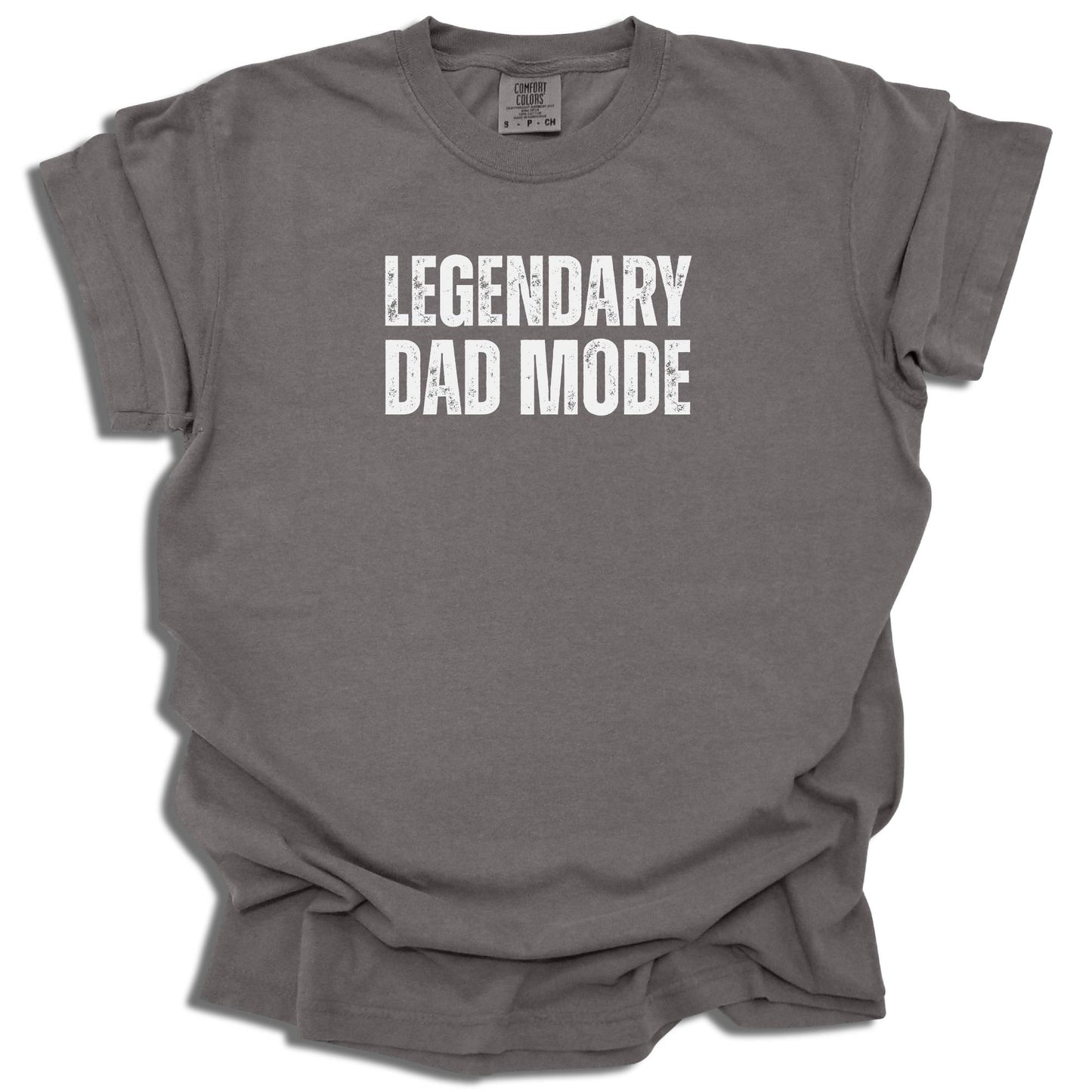 Legendary Dad Mode T-Shirt | Black Graphic Tee | Father’s Day Gift for Dad - c261a25