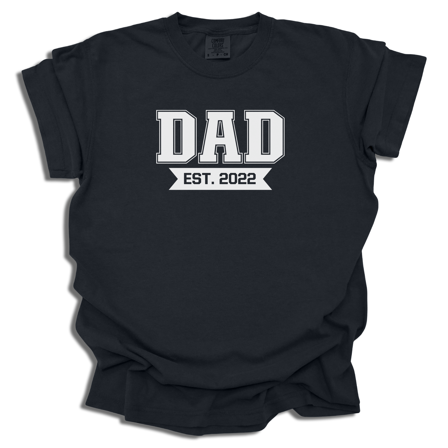 Custom Dad Shirt | Personalized Est. Year New Dad Gift | Father's Day Present - c264a25