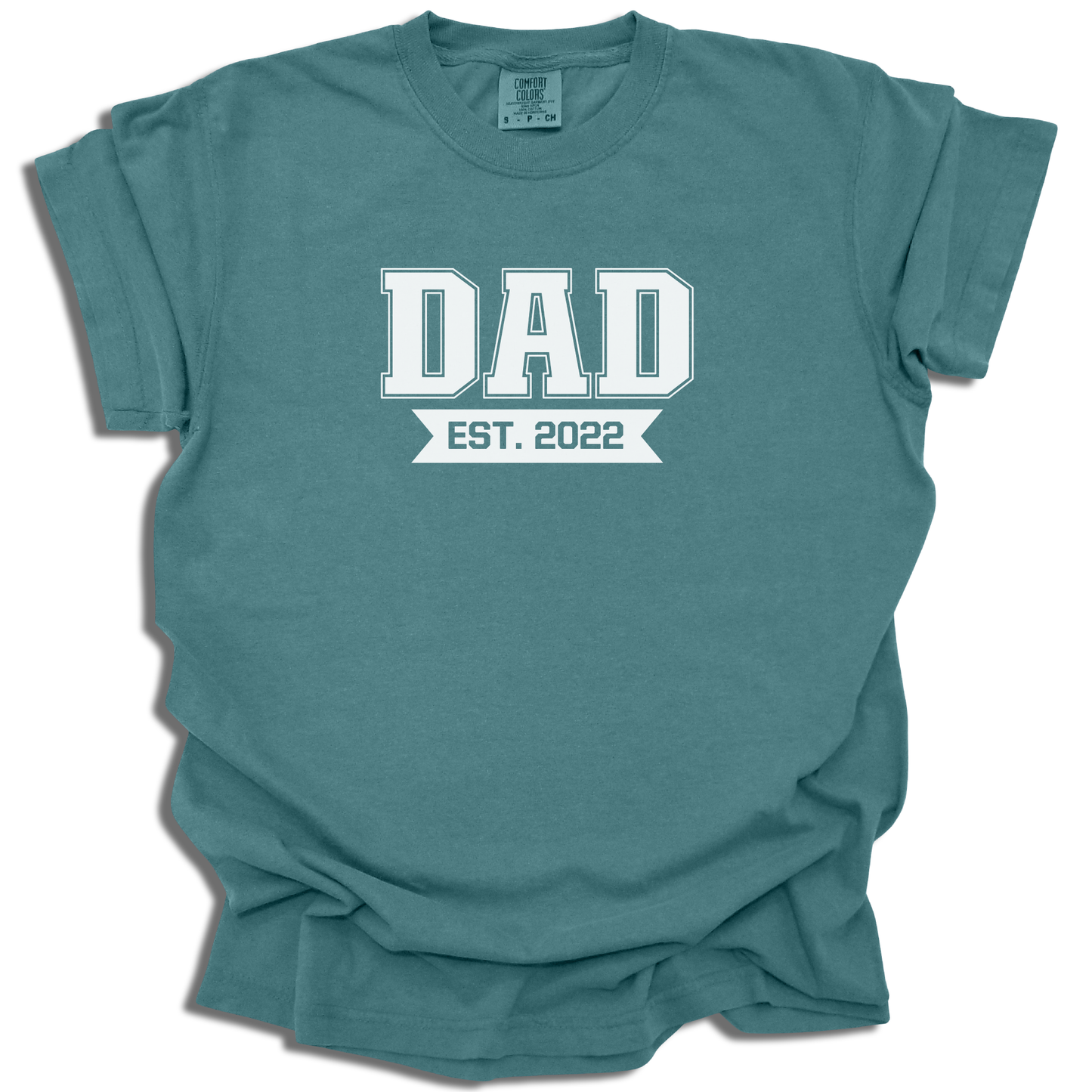 Custom Dad Shirt | Personalized Est. Year New Dad Gift | Father's Day Present - c264a25