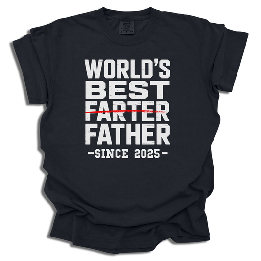 Customizable World's Best Father T-Shirt - Personalized Father’s Day Gift - c307a25