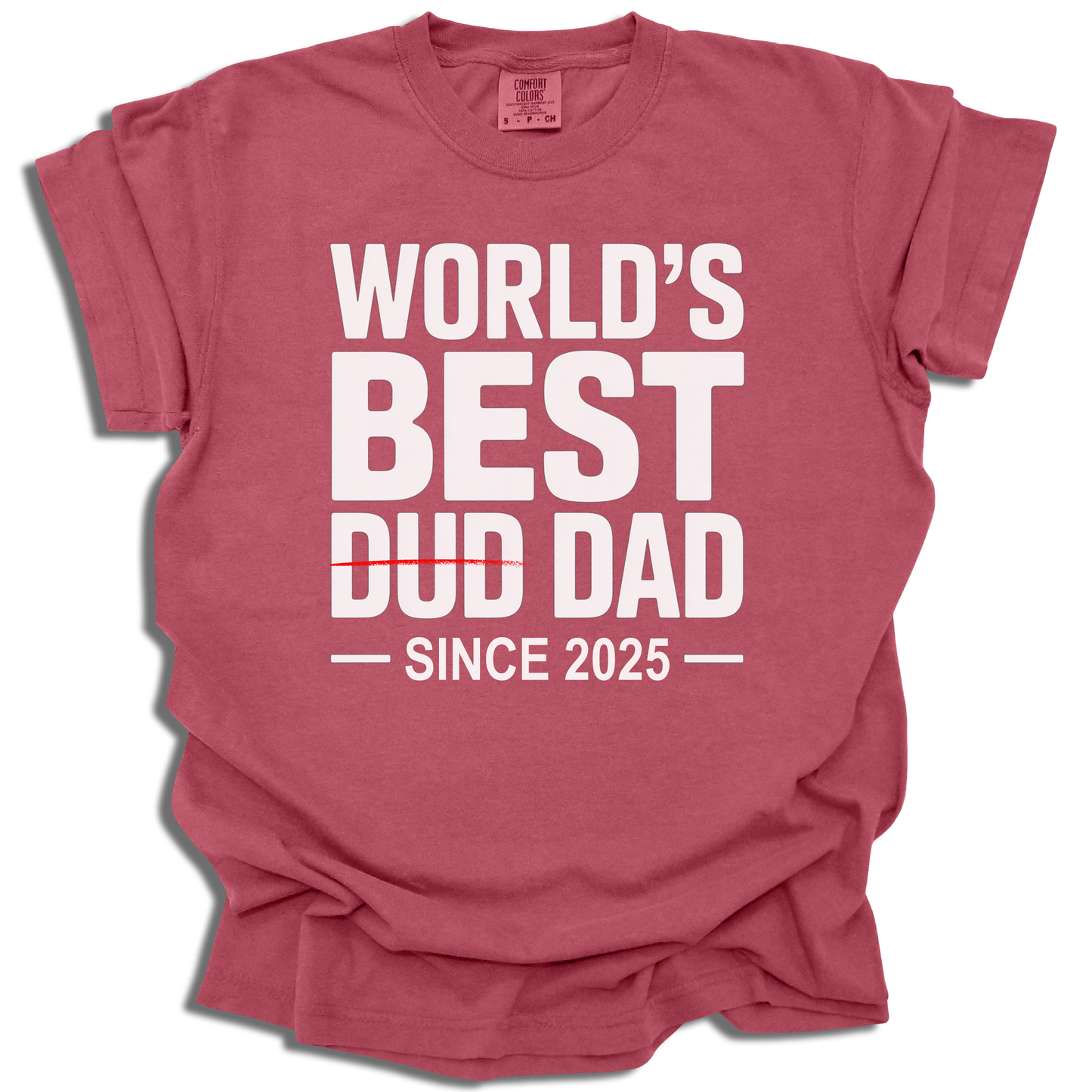 Customizable World's Best Dad T-Shirt - Personalized Father’s Day Gift - c309a25