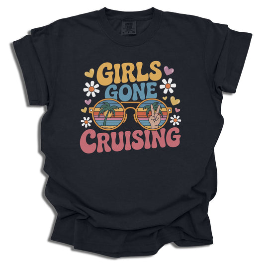 Girls Gone Cruising T-Shirt for Girls Trip & Bachelorette - c353a25