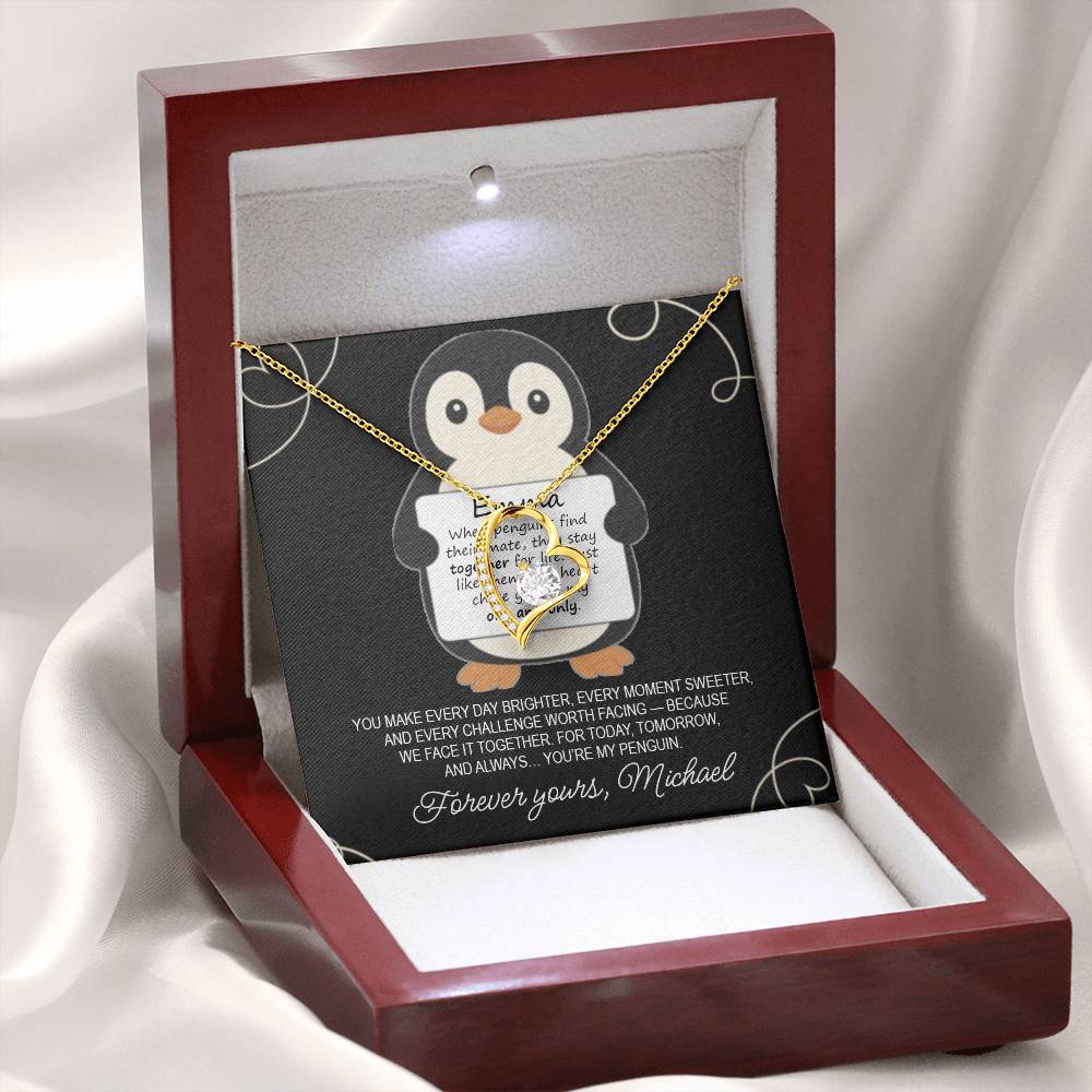 You're My Penguin - Personalized Necklace Gift for Wife - c536a25