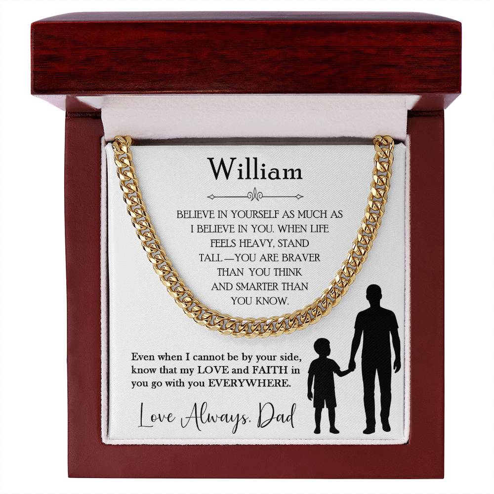 To My Son - Empowering Gift from Dad with Love Message - c560a25