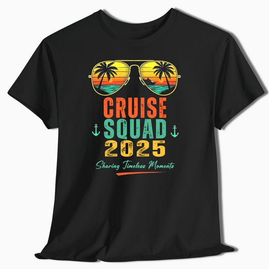Cruise Squad 2025 Group Vacation T-Shirt - c344a25