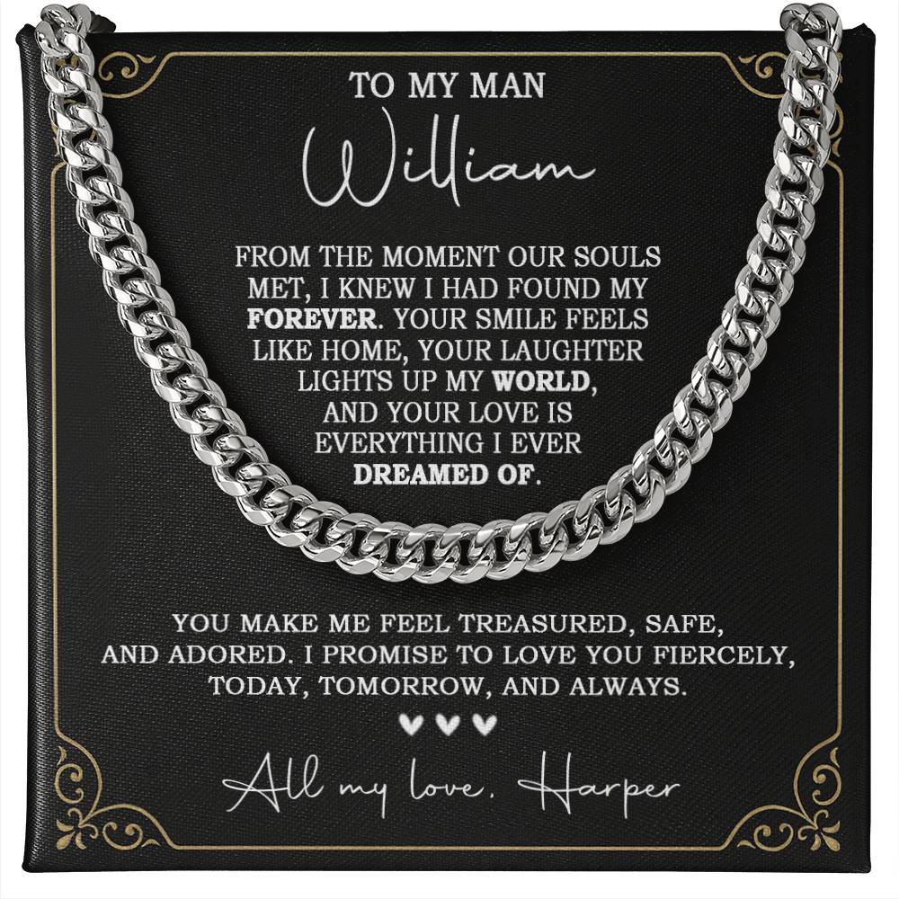 You Are My Forever - Personalized Necklace for Boyfriend - c533a25
