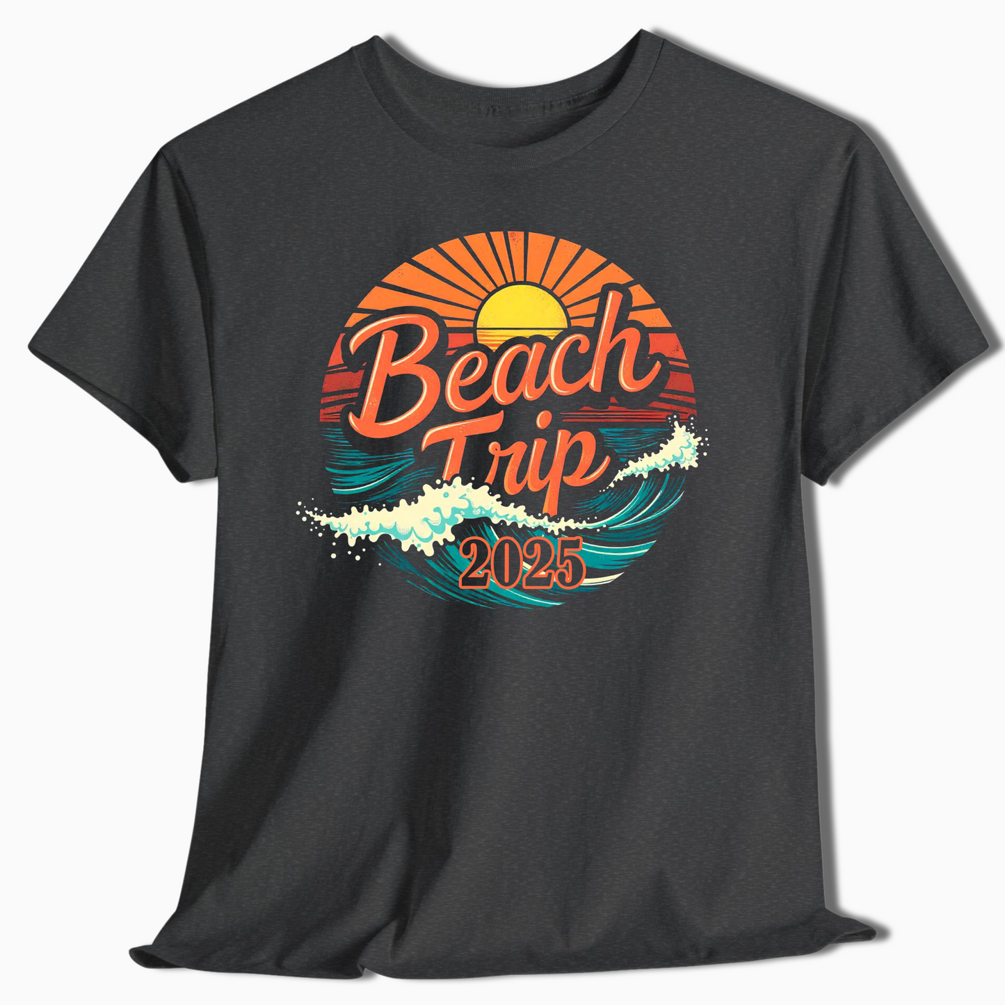 Beach Trip 2025 T-Shirt - Matching Friends Vacation Outfit - c364a25