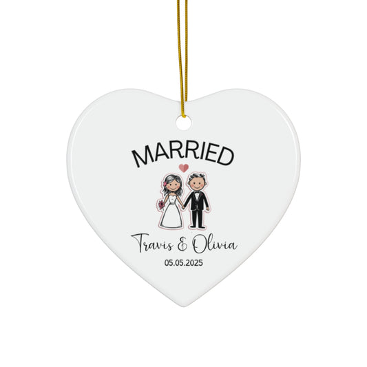 Personalized Ornament for Married Couples - Timeless Keepsake - c222a25