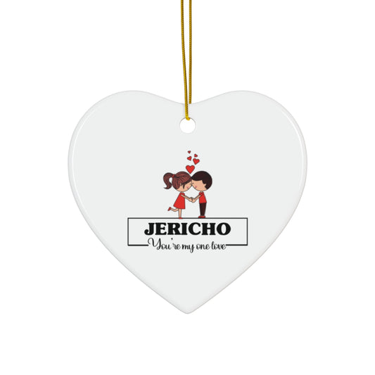 Heart-Shaped Ceramic Ornament - Romantic Valentine’s Day Gift - c237a25