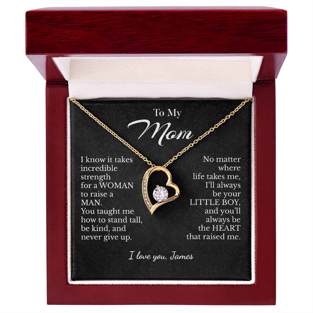To My Mom Necklace from Son - c468a25