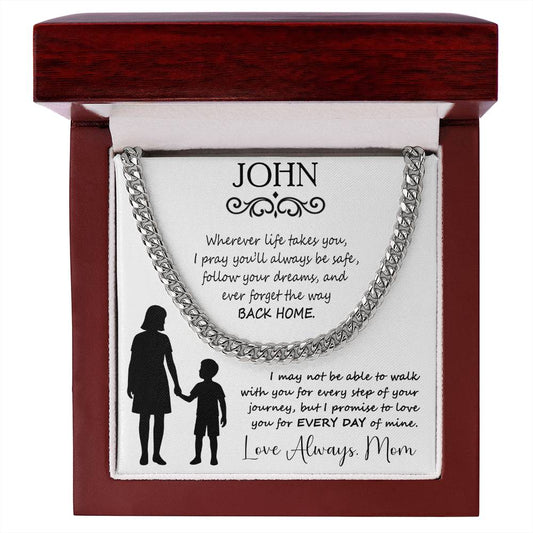 To My Son - Love Gift from Mom with Emotional Message - c561a25