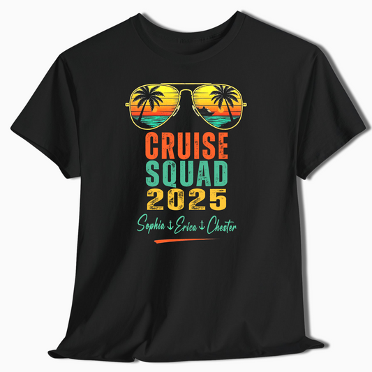 Cruise Squad 2025 Family Cruise Vacation Shirt - c345a25