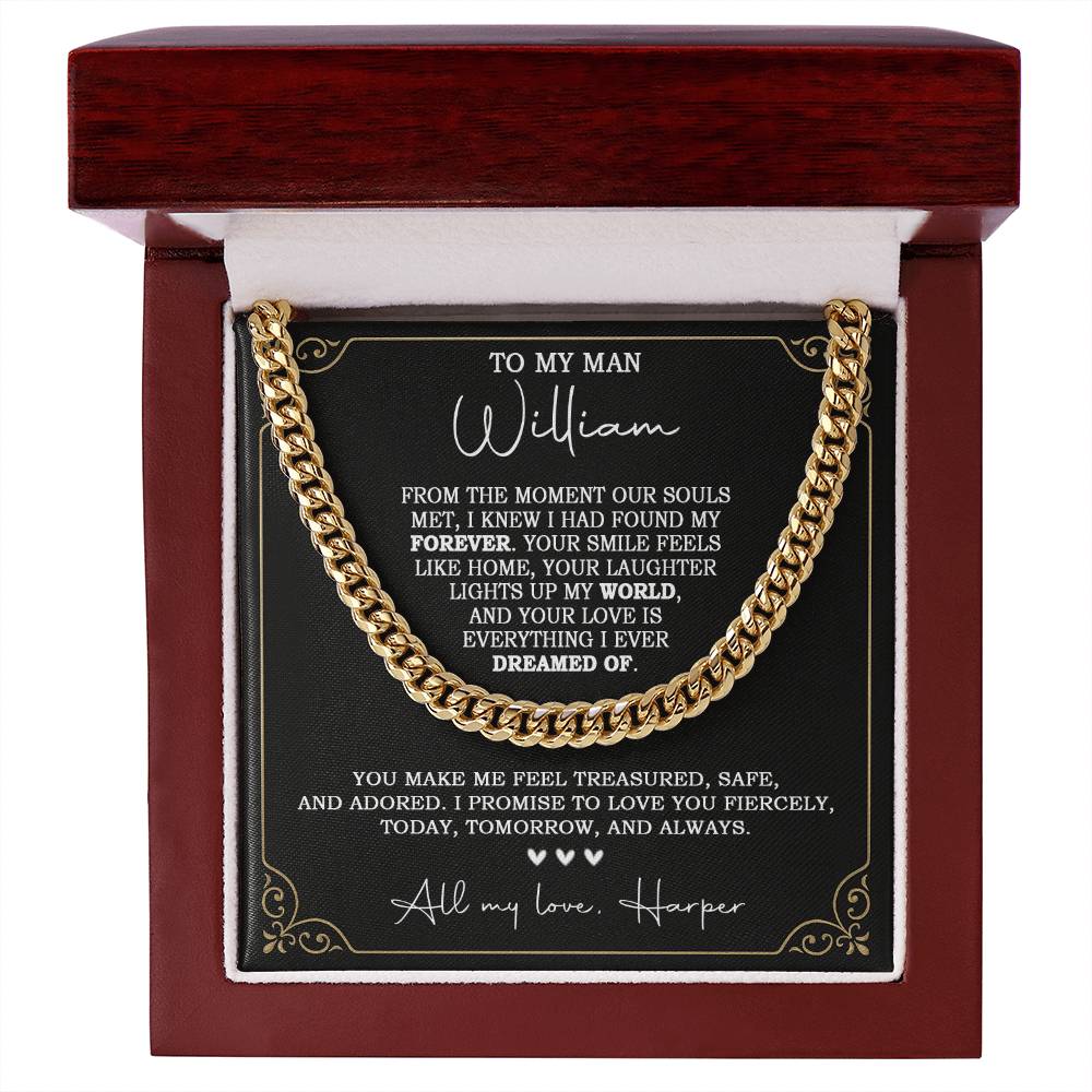 You Are My Forever - Personalized Necklace for Boyfriend - c533a25