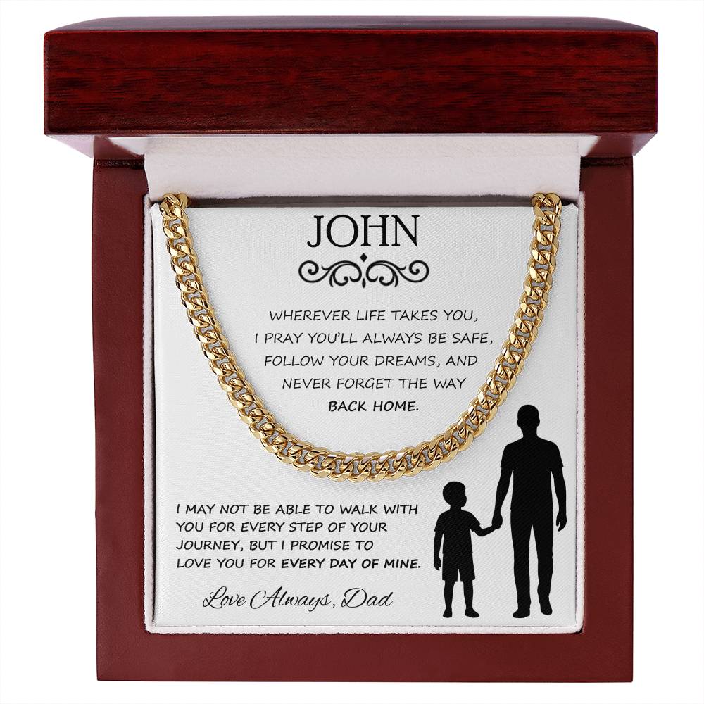 To My Son - Sentimental Gift from Dad with Love Message - c565a25