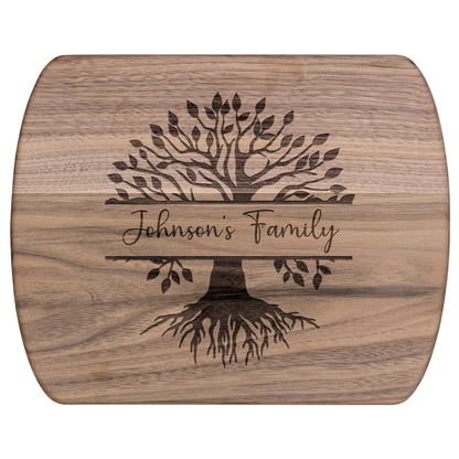 Custom Family Tree Name Engraved Cutting Board - c419a25