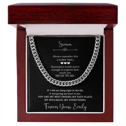 To My Husband - Personalized Love Gift with Custom Names - c553a25