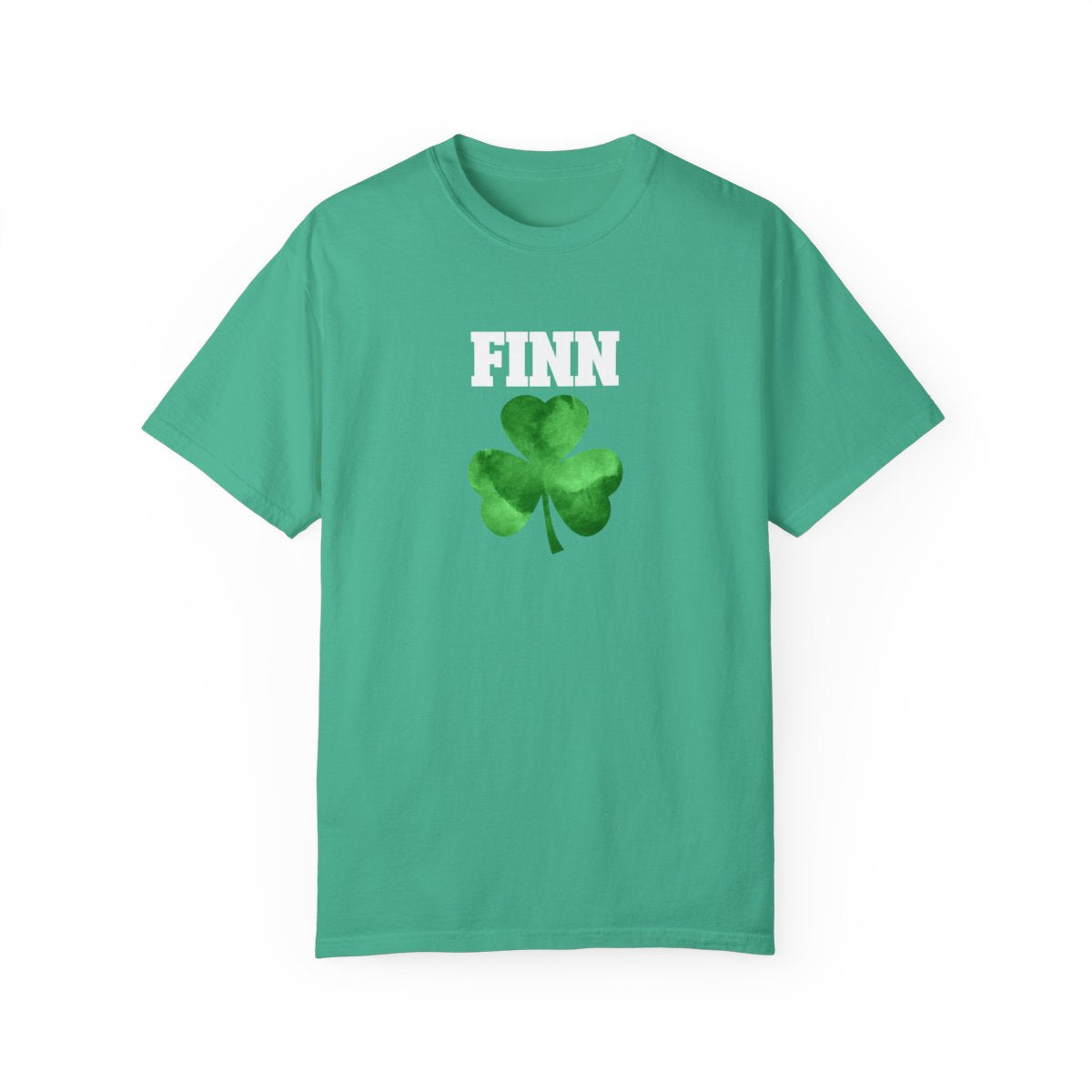 Four Leaf Clover Retro Style With Custom Name - Saint Patrick's Day - Comfort Colors® T-Shirt - c120a25