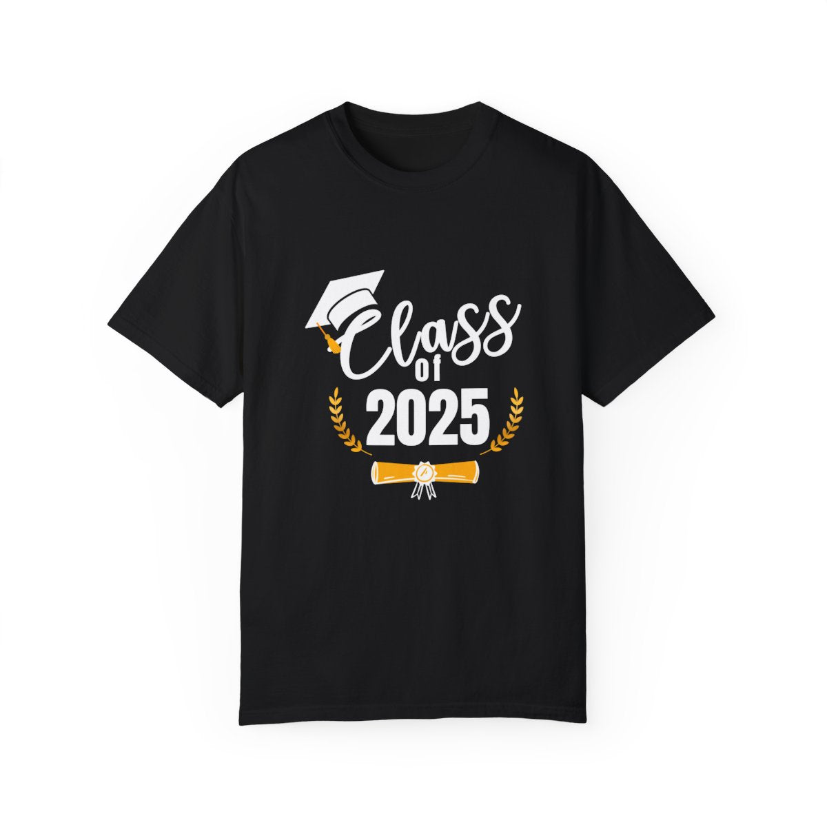 Customizable Year T-Shirt | Class of 2025 Graduation Graphic Tee | Grad Gift - c210a25