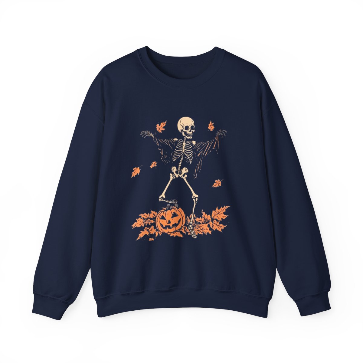 Skeleton Dance Halloween Sweatshirt - Fall Vibes Only - c463a25