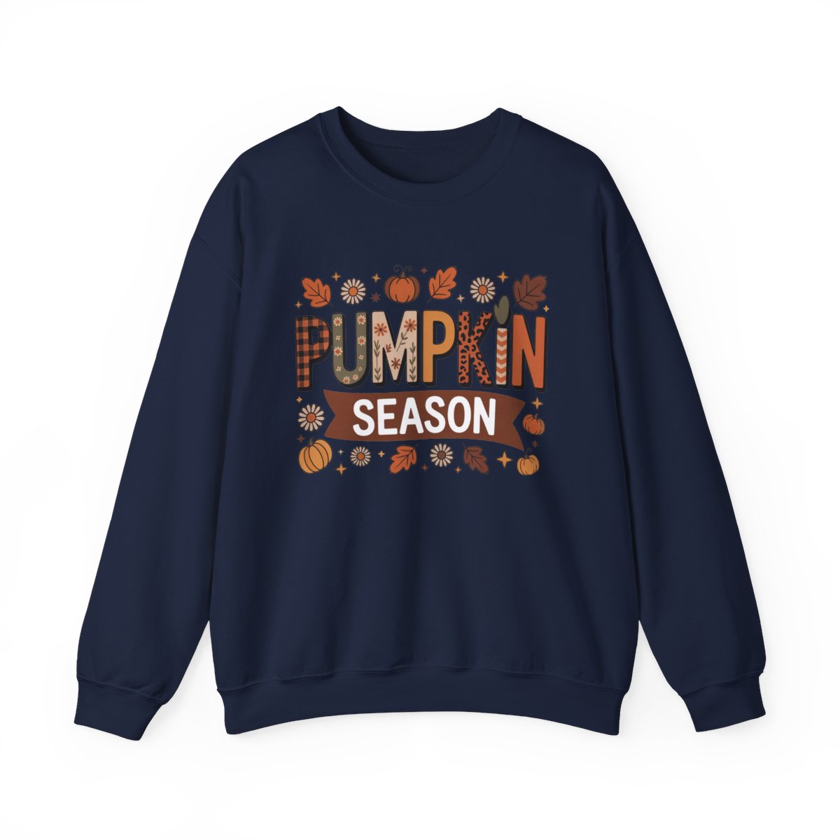 Pumpkin Season Cozy Fall Sweatshirt - Autumn Vibes - c521a25