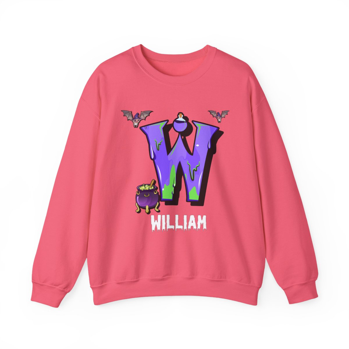 Spooky Custom Letter Halloween Sweatshirt - c514a25