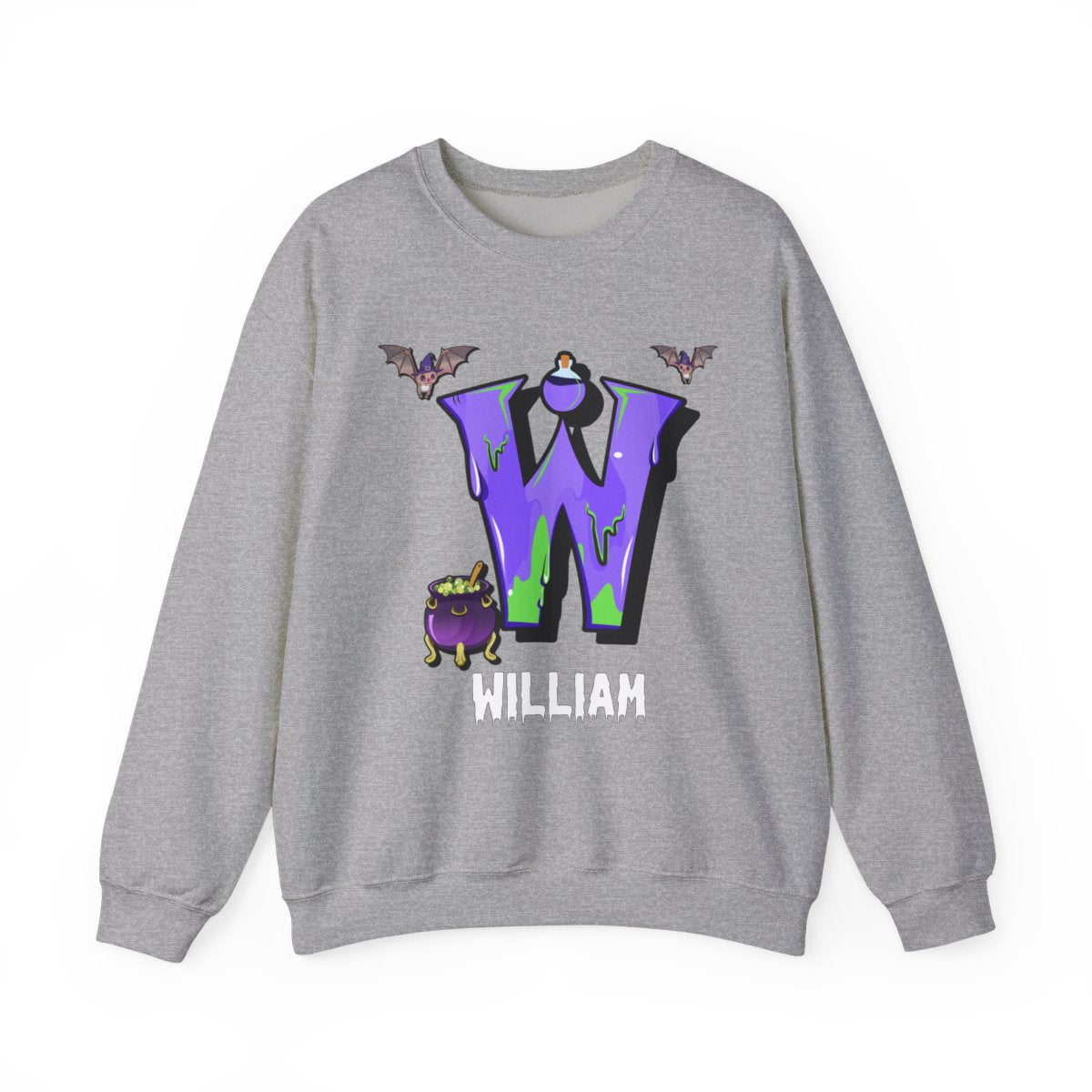 Spooky Custom Letter Halloween Sweatshirt - c514a25