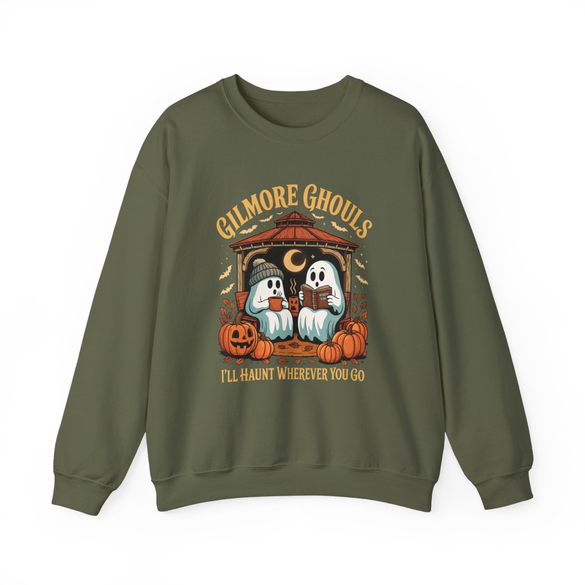 Gilmore Ghouls Cozy Ghost Sweatshirt - I'll Haunt You Gift - c476a25