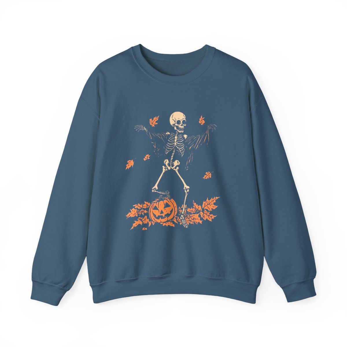 Skeleton Dance Halloween Sweatshirt - Fall Vibes Only - c463a25