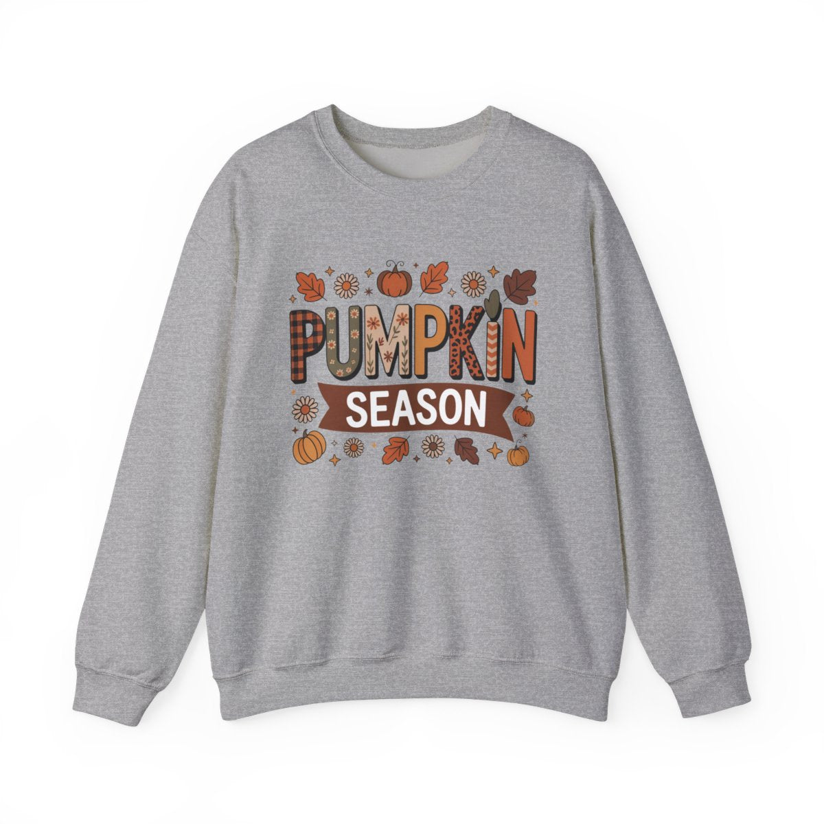 Pumpkin Season Cozy Fall Sweatshirt - Autumn Vibes - c521a25