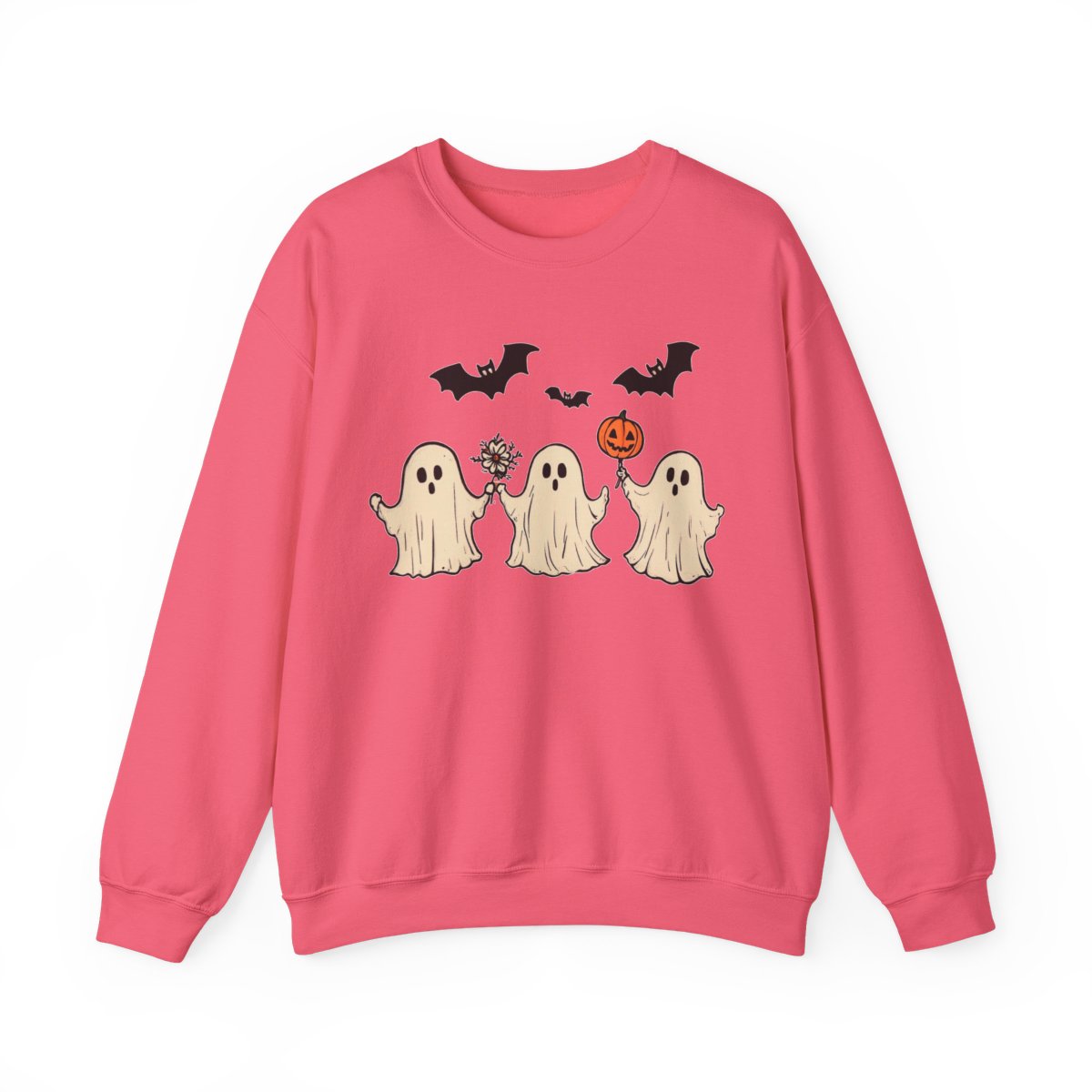 Hand-Holding Ghosts Sweatshirt - Sweet Spooky Season Vibes - c512a25