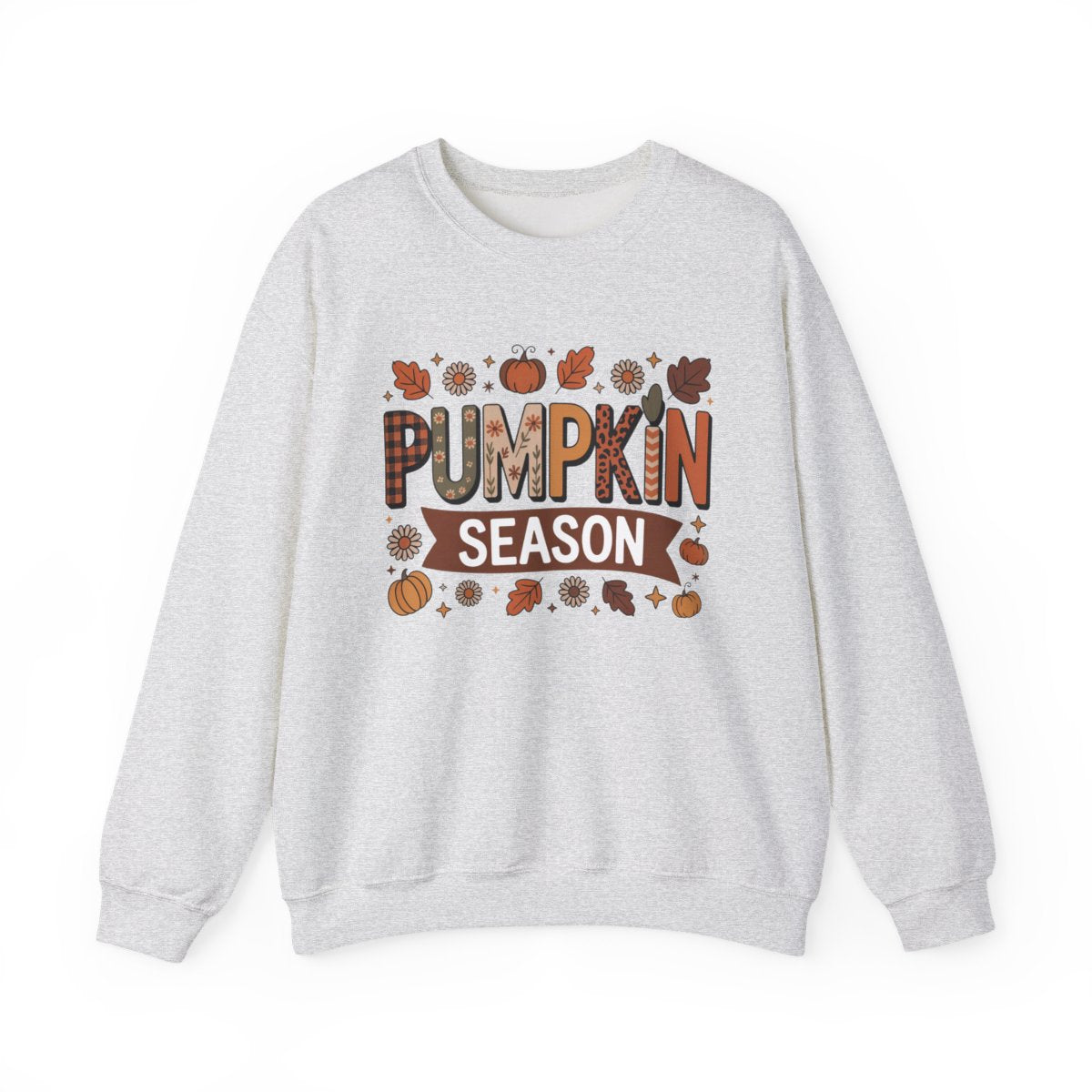 Pumpkin Season Cozy Fall Sweatshirt - Autumn Vibes - c521a25