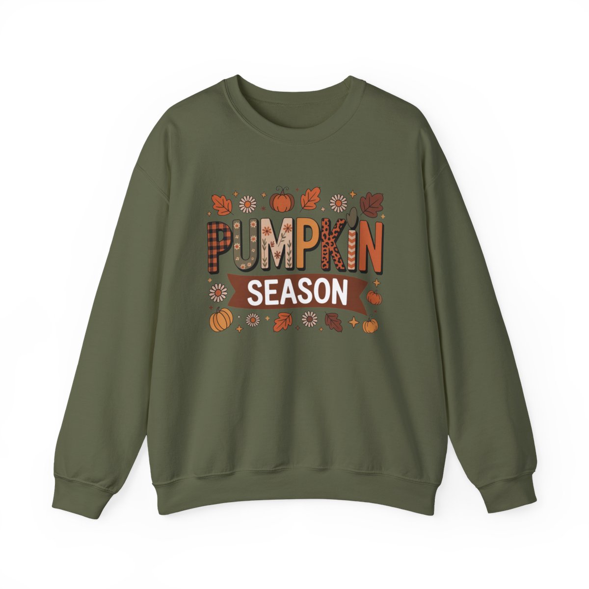 Pumpkin Season Cozy Fall Sweatshirt - Autumn Vibes - c521a25