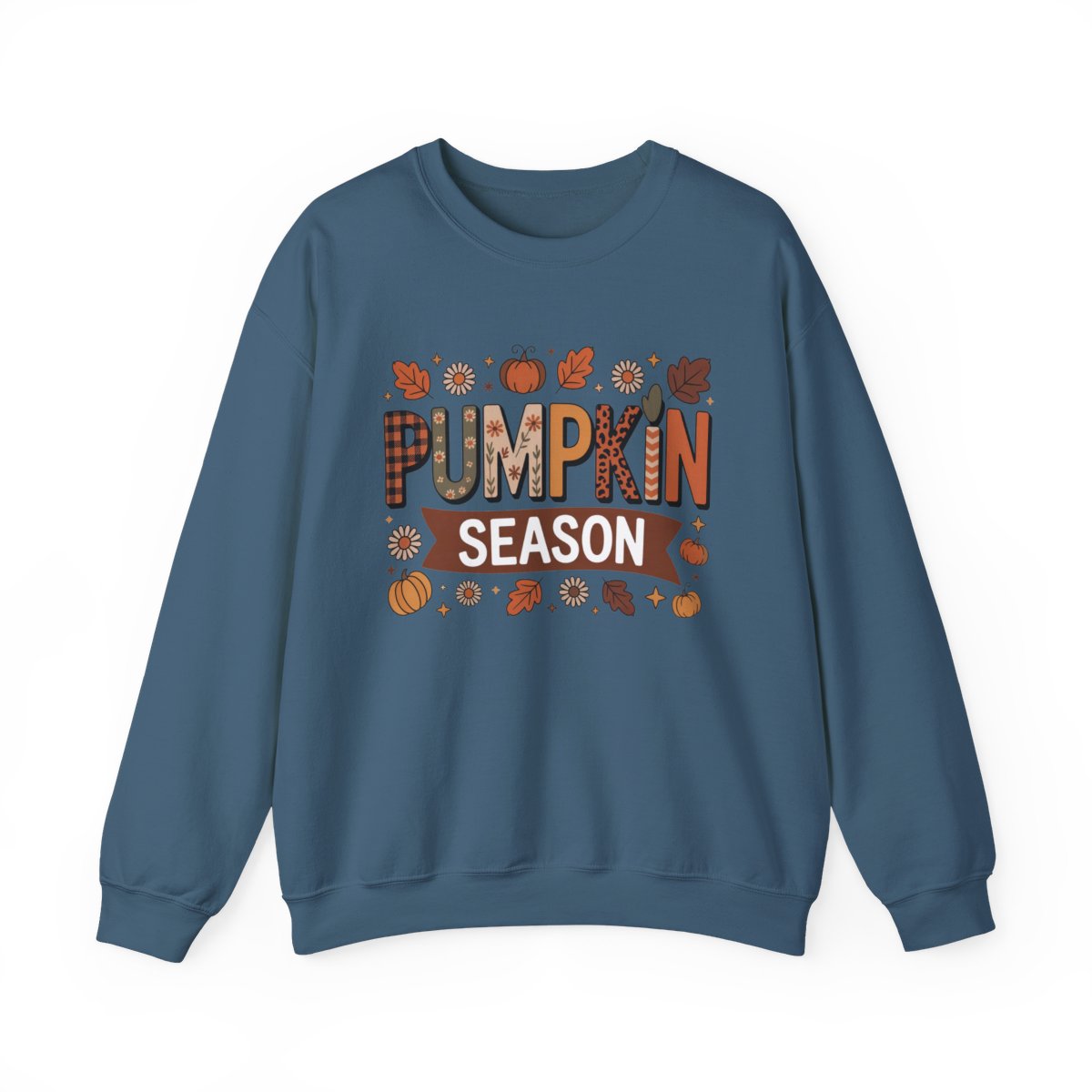 Pumpkin Season Cozy Fall Sweatshirt - Autumn Vibes - c521a25