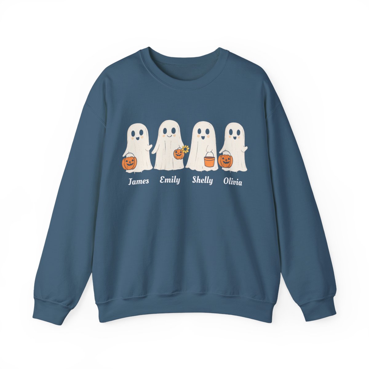 Custom Boo Crew Ghost Sweatshirt for Halloween Vibes - c517a25