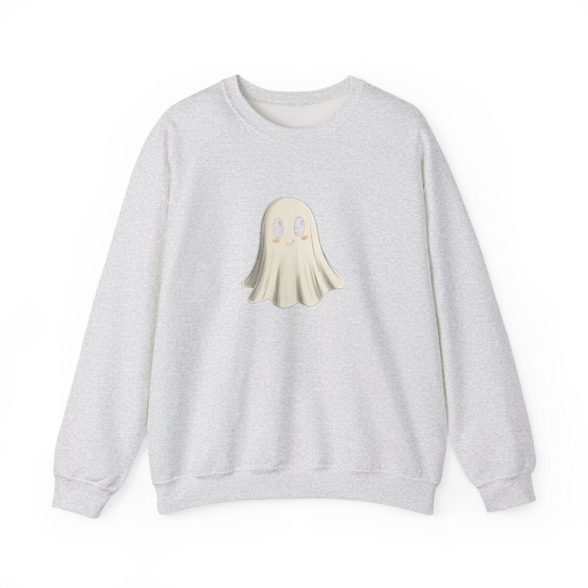 Simple & Cute Ghost Sweatshirt - Spooky Season Must-Have - c496a25
