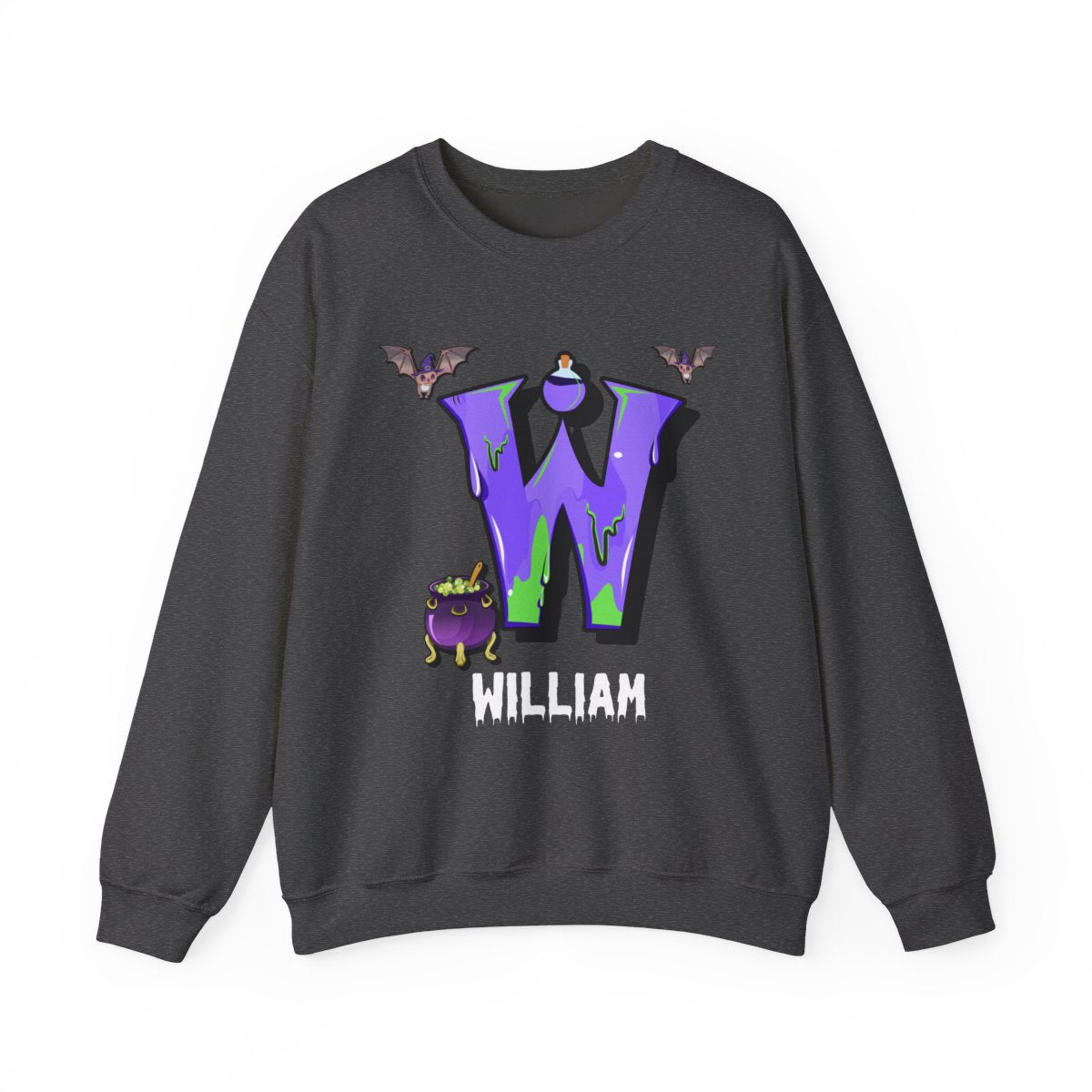 Spooky Custom Letter Halloween Sweatshirt - c514a25