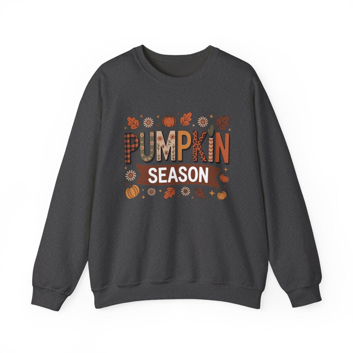 Pumpkin Season Cozy Fall Sweatshirt - Autumn Vibes - c521a25