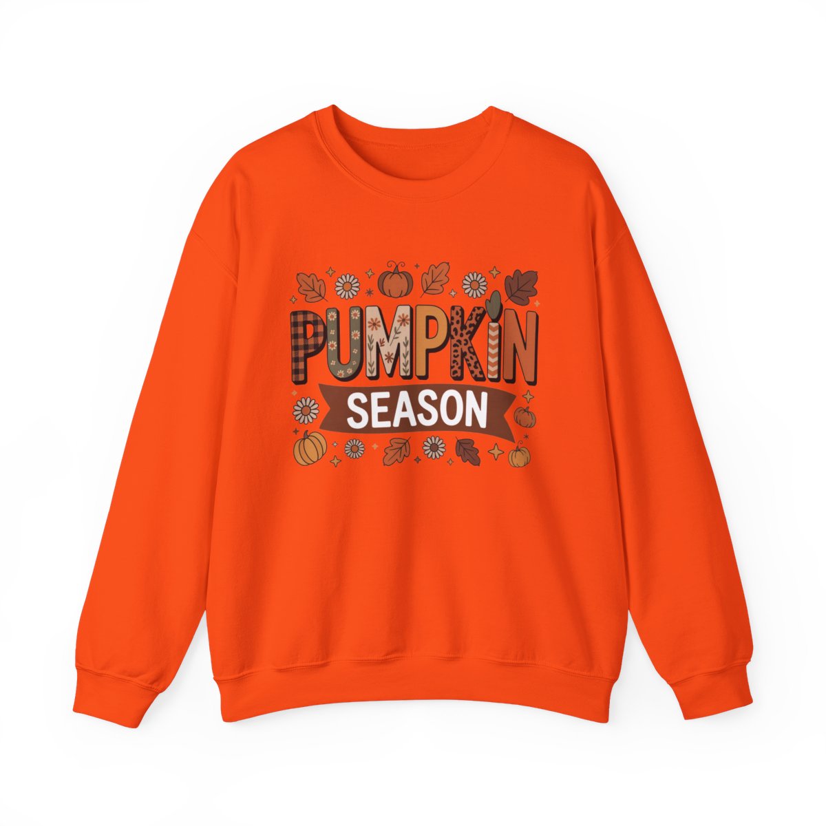 Pumpkin Season Cozy Fall Sweatshirt - Autumn Vibes - c521a25