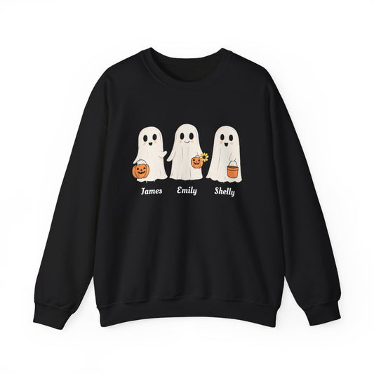 Custom Boo Crew Ghost Sweatshirt for Halloween Vibes - c517a25